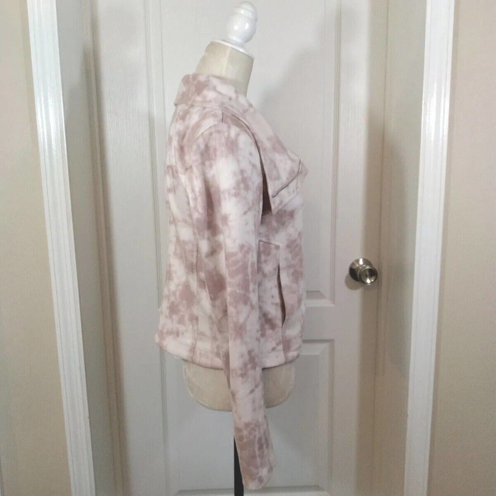 NWT Bagatelle Womens Small Jacket Pink Zip Front Pockets Soft - Picture 3 of 9